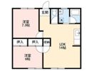 ベルハイツの間取り画像