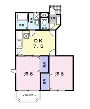 サンノーハイツの間取り画像