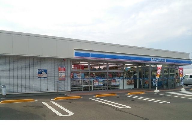 近くのローソン福島宮代前田店まで550m（徒歩7分）