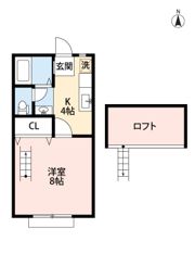 ヴェスタ山下の間取り画像
