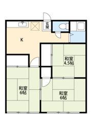 ハイツ渡辺の間取り画像