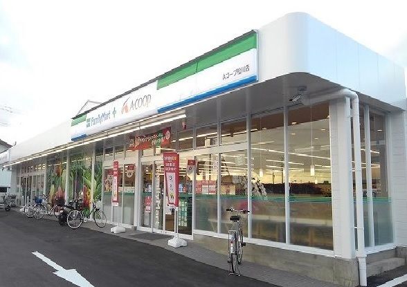 近くのAコープ松川店まで1,800m（徒歩23分）