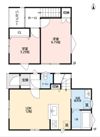 瓶子貸家 東の間取り画像