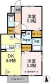 中ノ町タウン Aの間取り画像