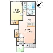 メゾンマーメイドの間取り画像