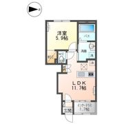 ドゥ シェルポンの間取り画像