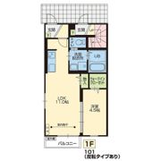 Tres Tesouros（トレステゾール）桑折の間取り画像