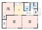 笹谷横道貸家の間取り画像