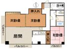 サンプラザ福島の間取り画像