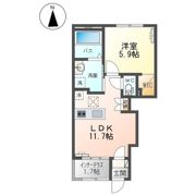 グランディス KUU Iの間取り画像