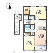 笹谷字古屋前新築アパートの間取り画像