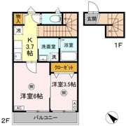 アクシィブVIIの間取り画像