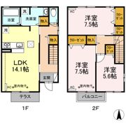 エスポワールの間取り画像