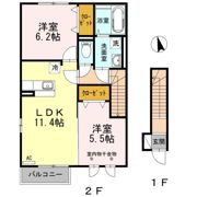プルームガーデンの間取り画像