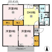 レーベンハイムの間取り画像