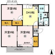 レーベンハイムの間取り画像