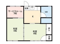 酒井アパートの間取り画像