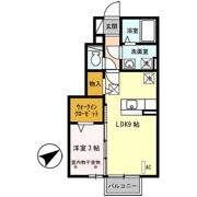 D－Room蓬莱の間取り画像