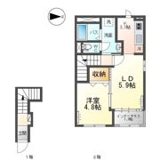 ヴァンベール伍番館の間取り画像