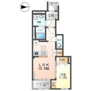 黒岩新築アパートの間取り画像