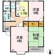 タンジコーポラス 8号の間取り画像
