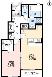 ゼルコヴァウエストIIIの間取り画像