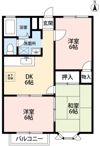 レストハイムCの間取り画像