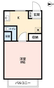 ゼルコヴァホウライIの間取り画像