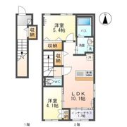 ベル シエル（Bell ciel）の間取り画像