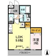 マリンプラザ Aの間取り画像