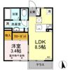 D-RooM渡利の間取り画像