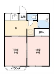 当木ハイツの間取り画像