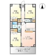 ガーデンヒルズの間取り画像