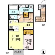 セピアコートIIIの間取り画像
