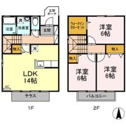 プチパレスの間取り画像