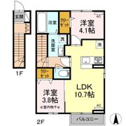 メゾン・ド・ルピナスの間取り画像