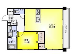 ビベールIIIの間取り画像