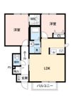 シャーメゾンエコの間取り画像