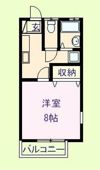 ユーケーハイツの間取り画像
