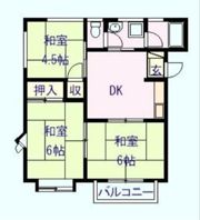 ファイブベルA棟の間取り画像