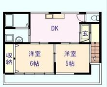 田沢アパートの間取り画像