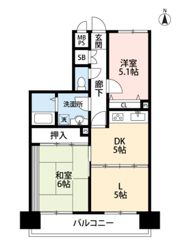 ライオンズマンションの間取り画像