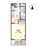 フロイデBの間取り画像