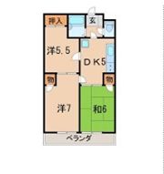 ラミアカーサ仁井田Rの間取り画像