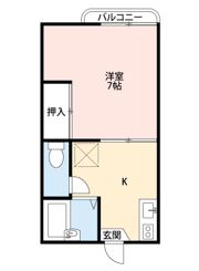 パレ笹谷の間取り画像
