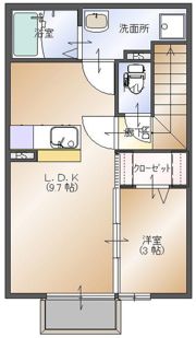 アクシィブIIの間取り画像