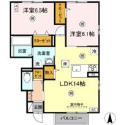 シャンピア Aの間取り画像