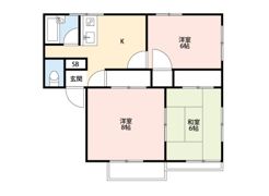 カーサ曽根田の間取り画像