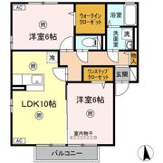 D－Room並柳の間取り画像