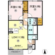 メゾン叶の間取り画像